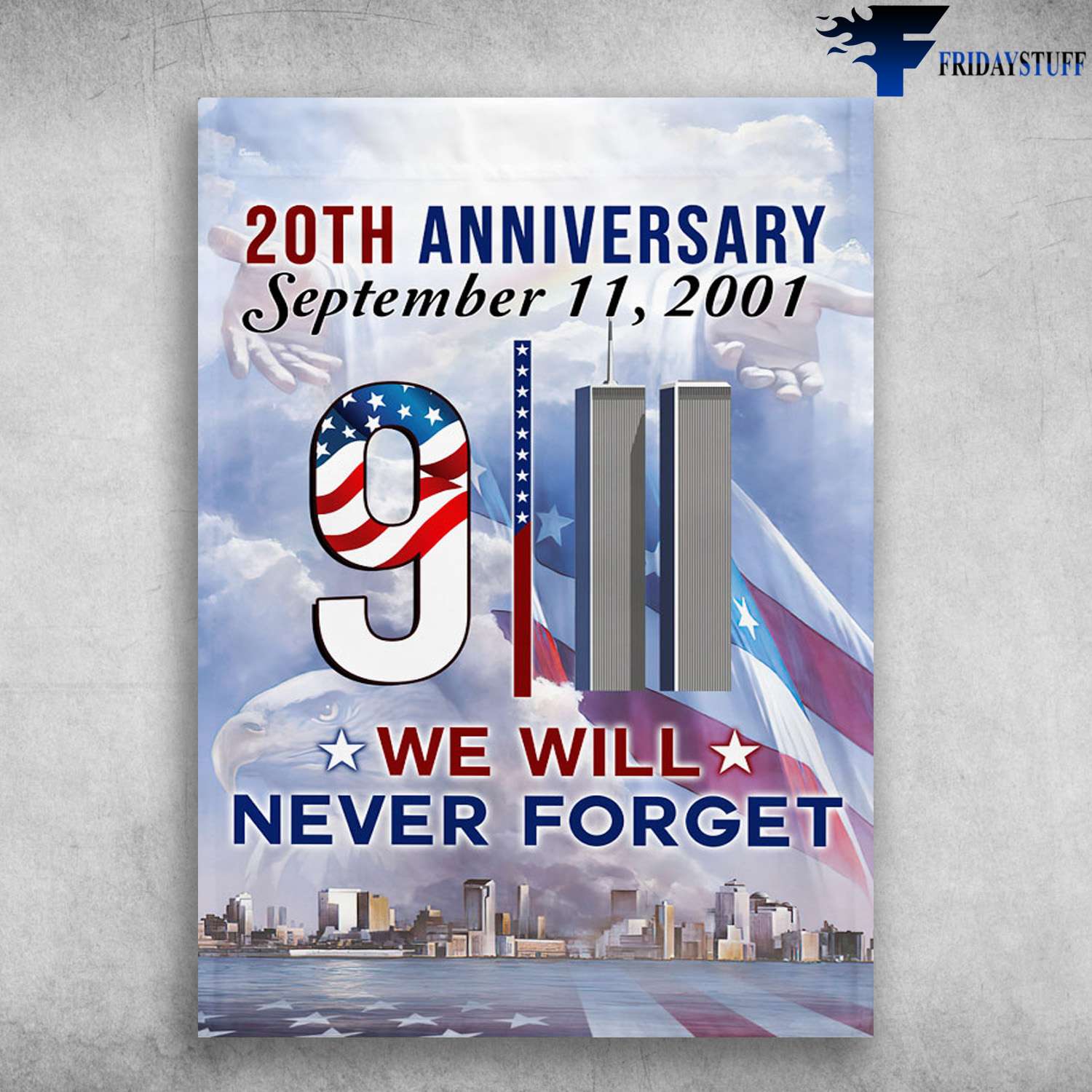 The September 11 attacks - We Will Never Forget, 20th Anniversary September 11 2001