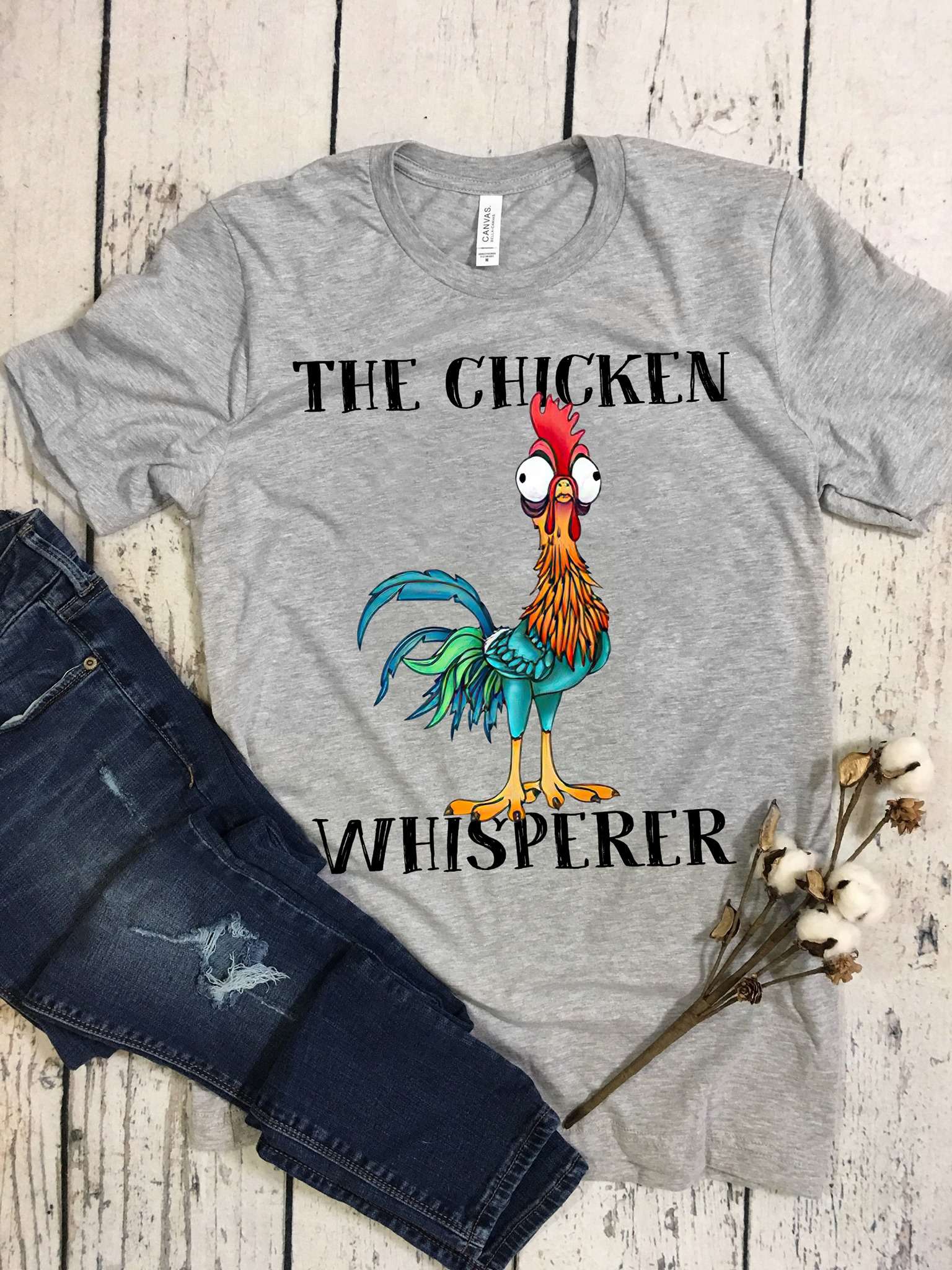 The chicken whisperer - Cranky chicken, chicken animal lover