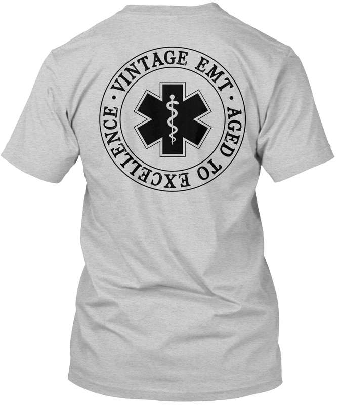 Vintage EMT - Aged to excellence, Emergency medical technician