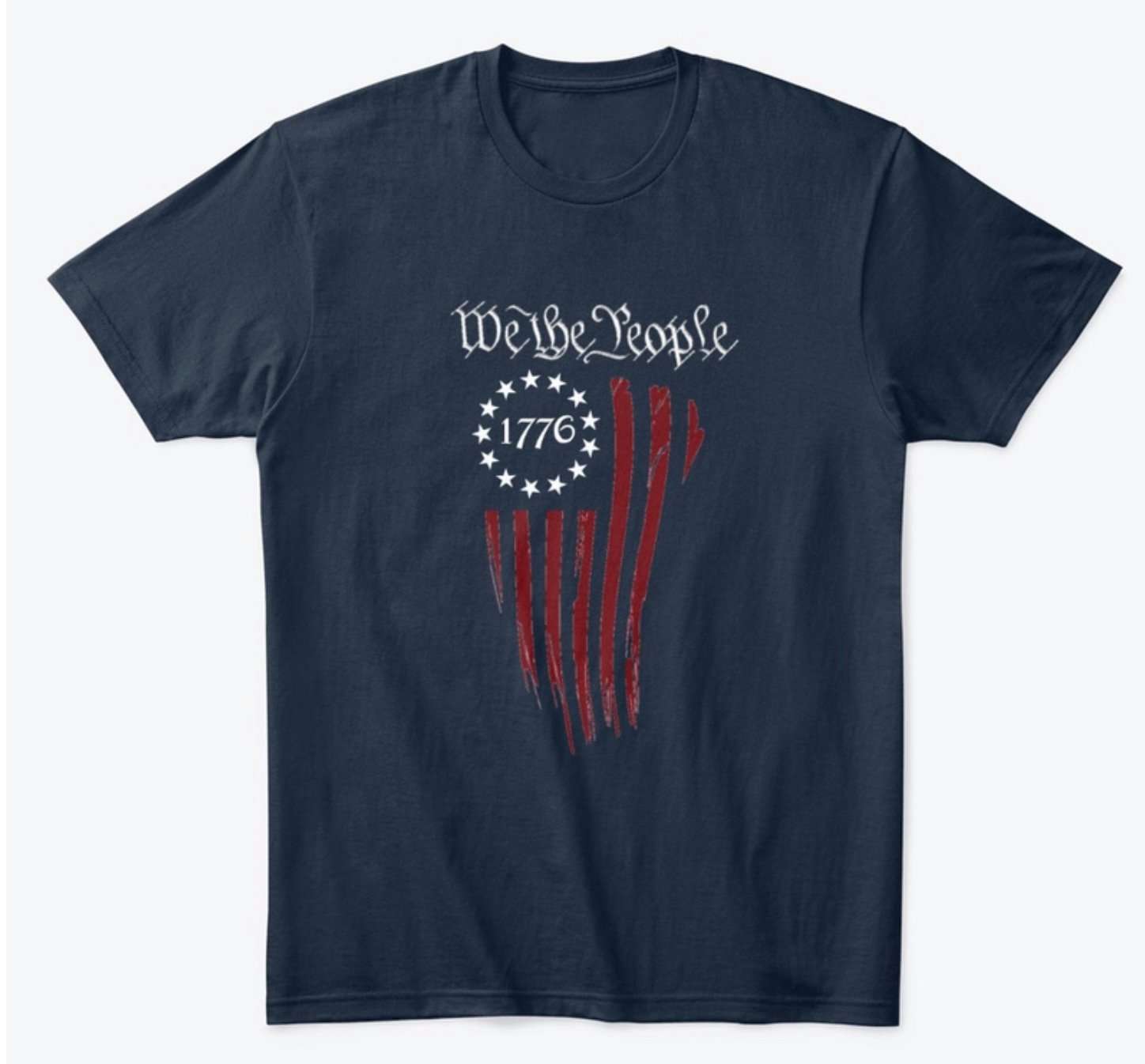 We the people - America people, America flag 1776