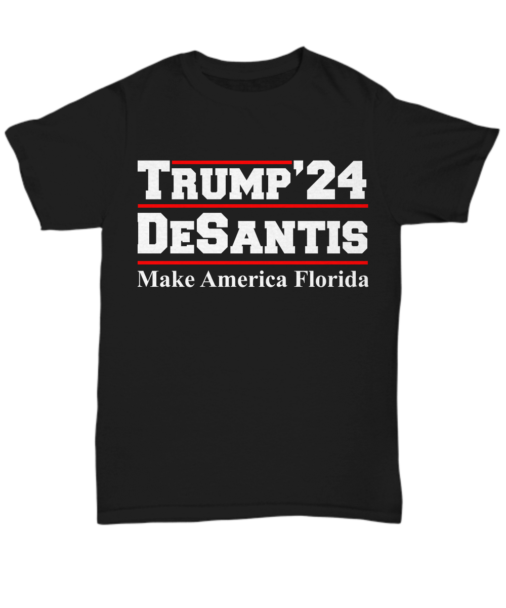 Trump'24 desantis, make america florida, President Donald Trump