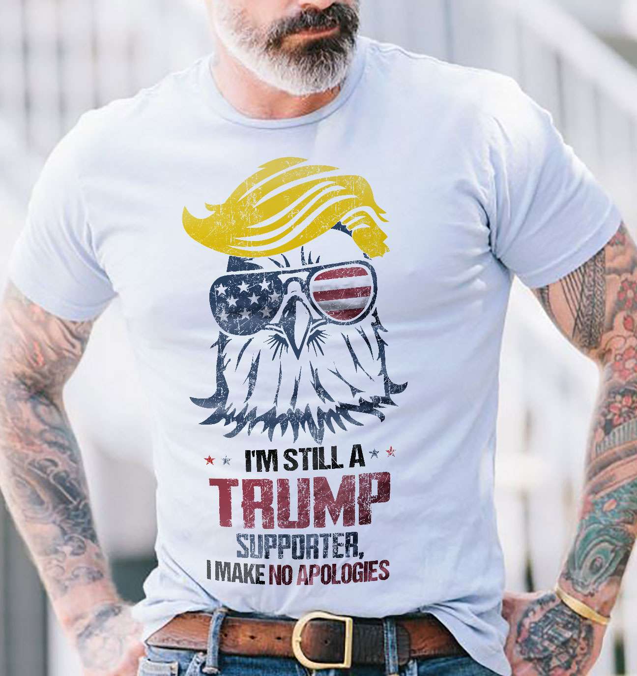 Trump Eagle - I'm still a trump supporter i make no apologies