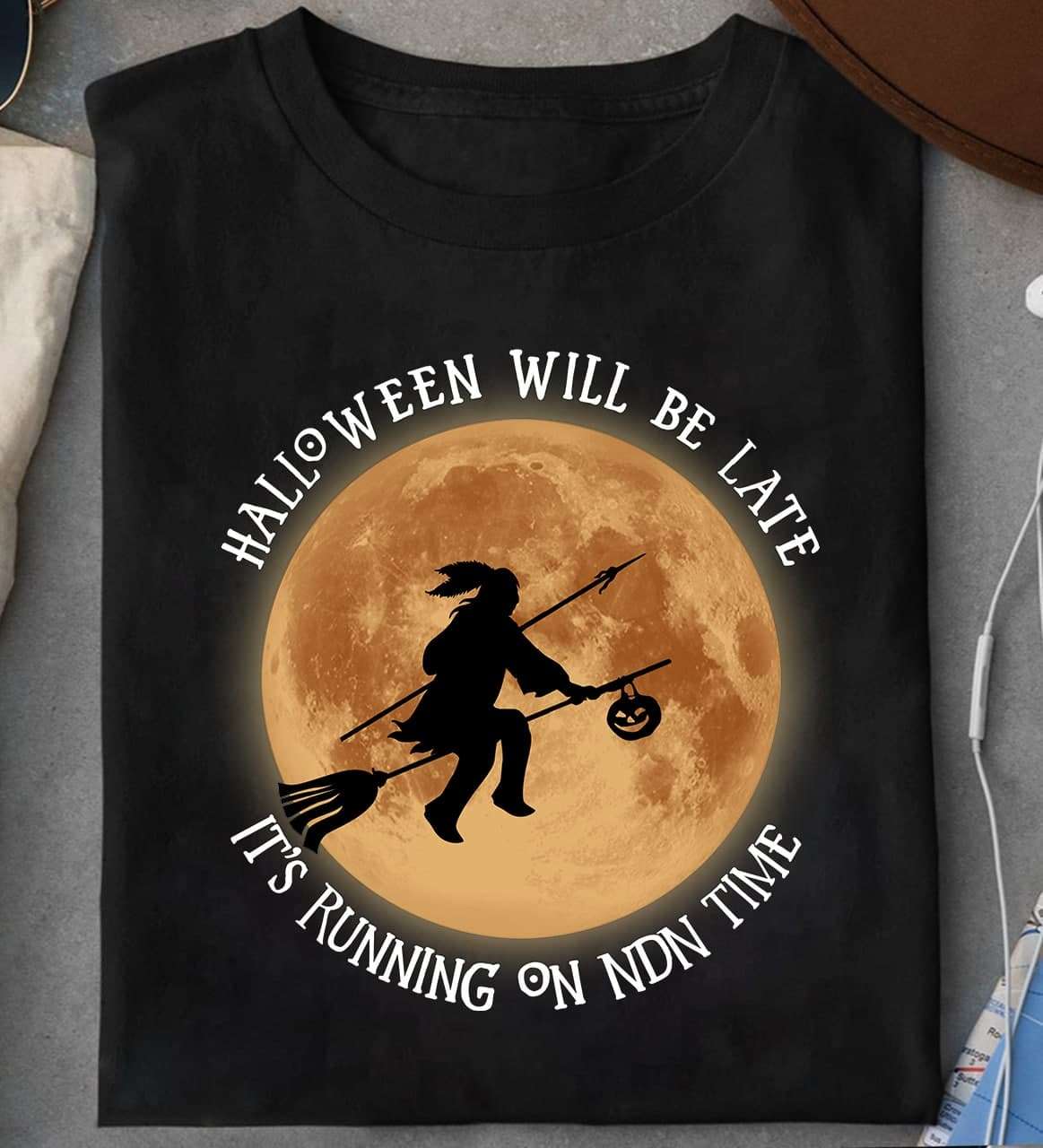 Native Person Halloween - Halloween will be late it's runnningon ndn time