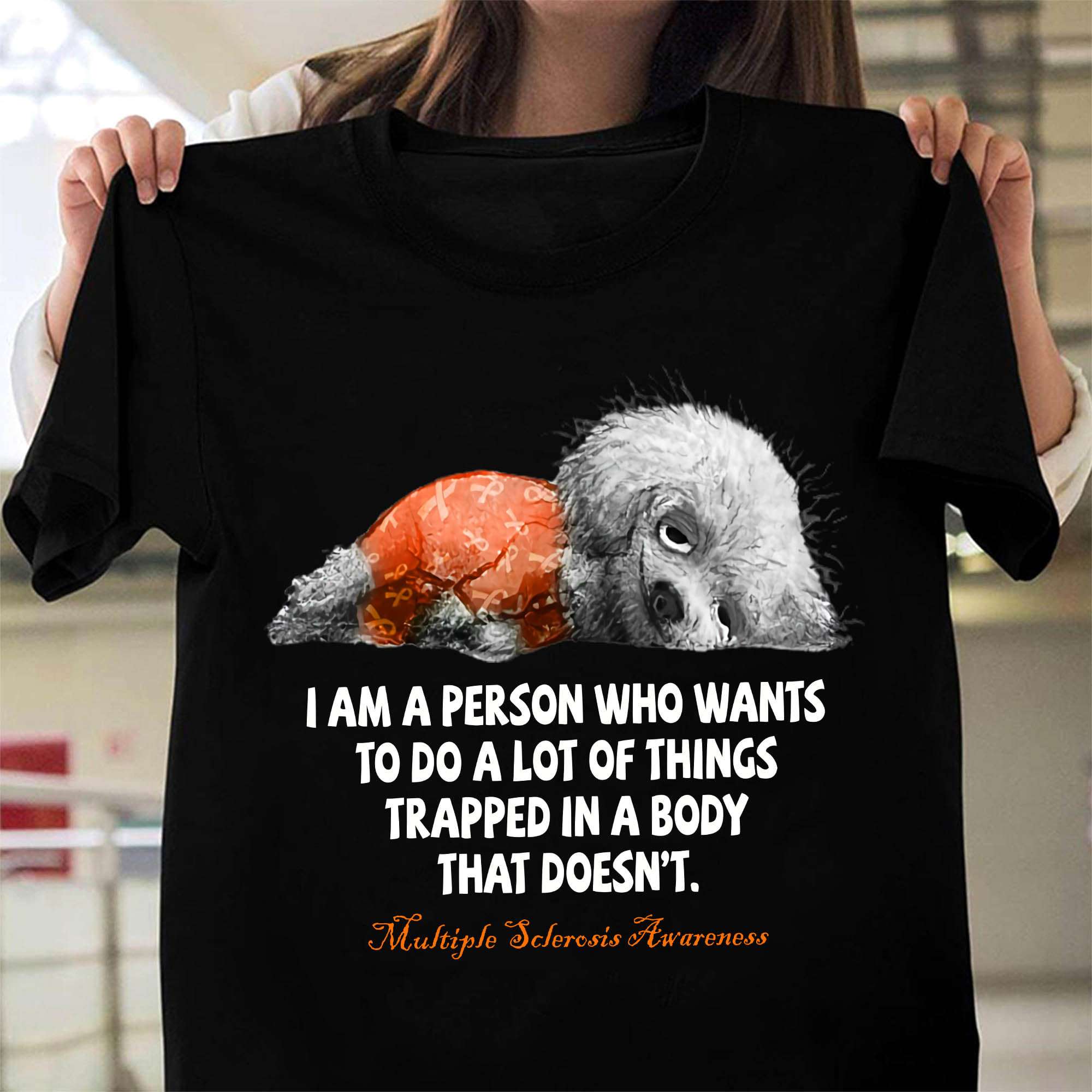 Multiple Sclerosis Dog - I am a person who wants to do a lot of things trapped in a body that doesn't
