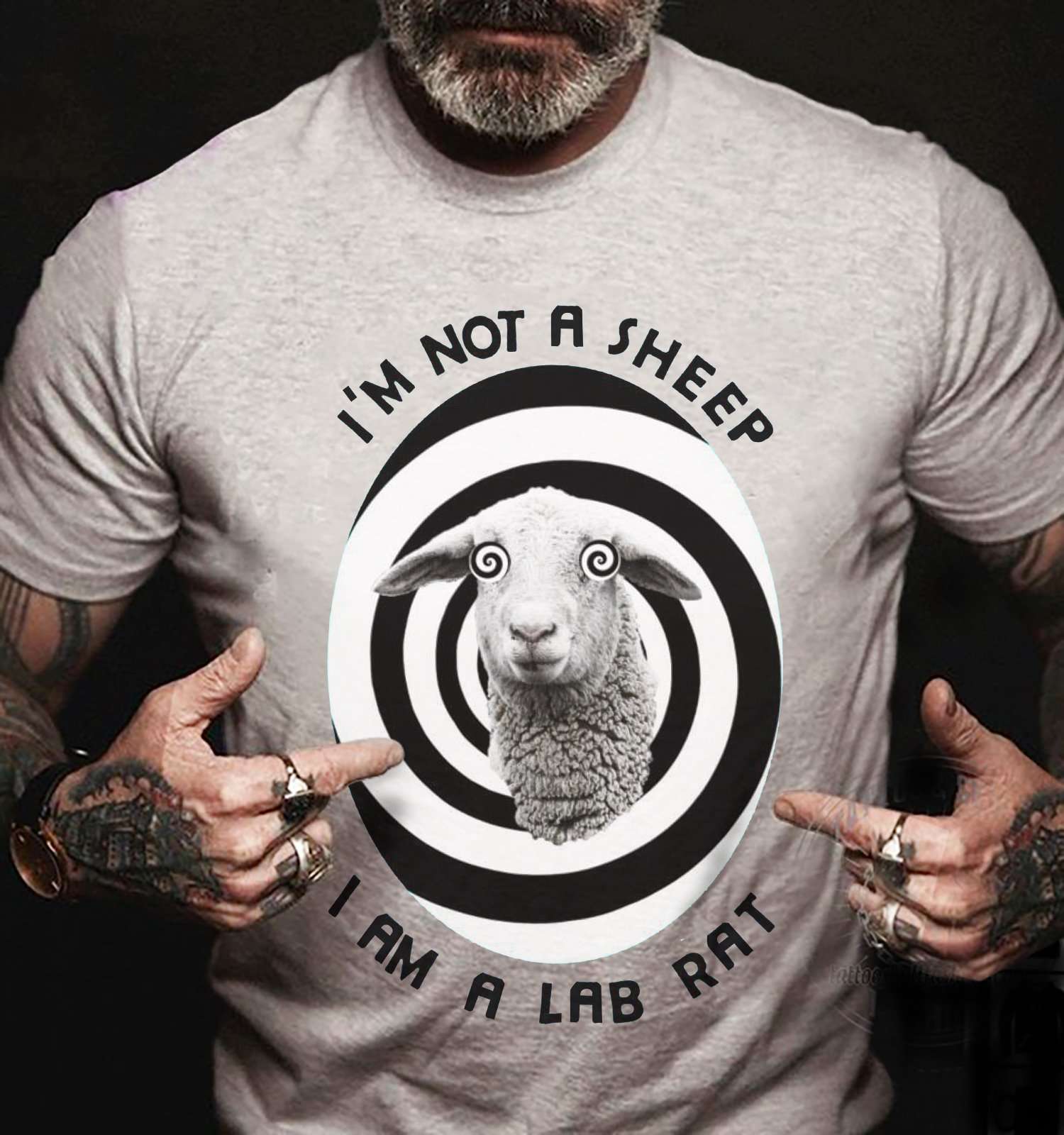 Funny Sheep - I'm not a sheep i am a lab rat