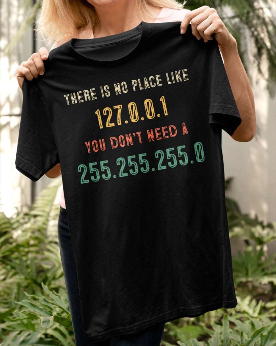 There is no place like 127.0.0.1 you don't need a 255.255.255.0