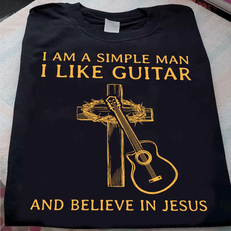 God's Cross Guitar - I am a simple mann i like guitar and believe in jesus