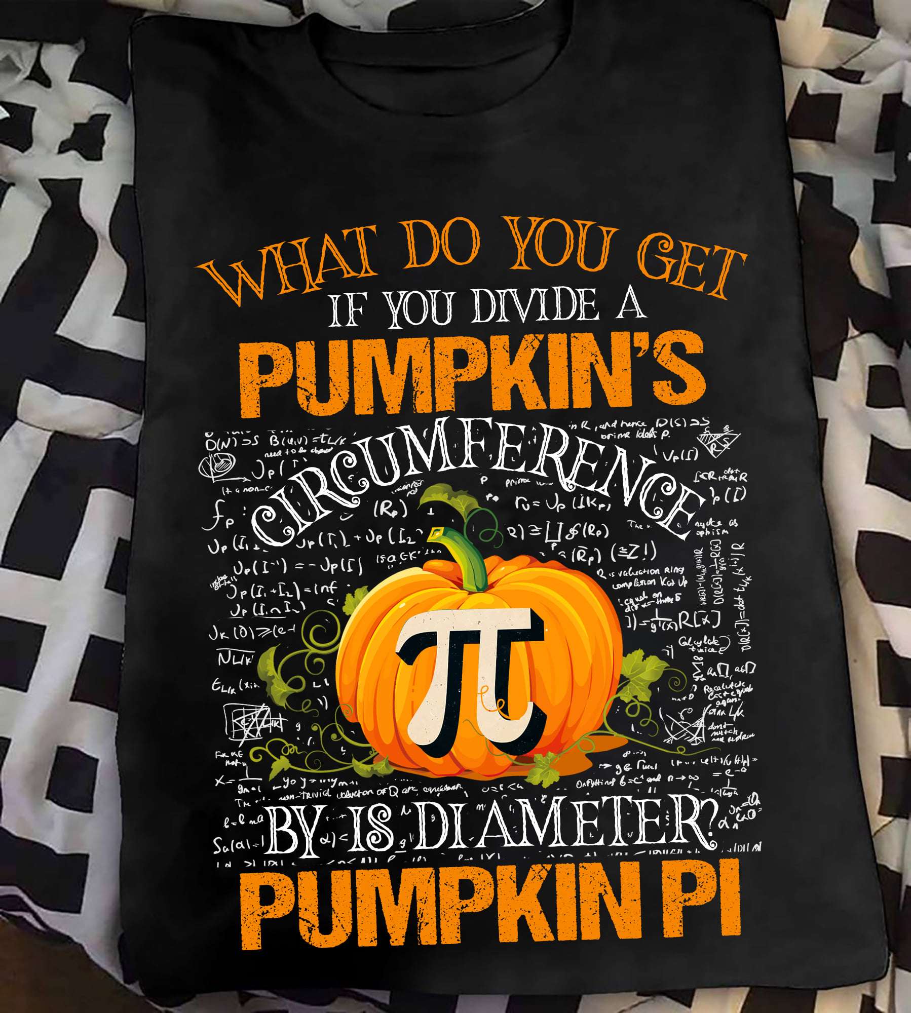 Hallowen Pumpkin - What do you get if you divide a pumpkin's circumference by is diamter pumpkin pi