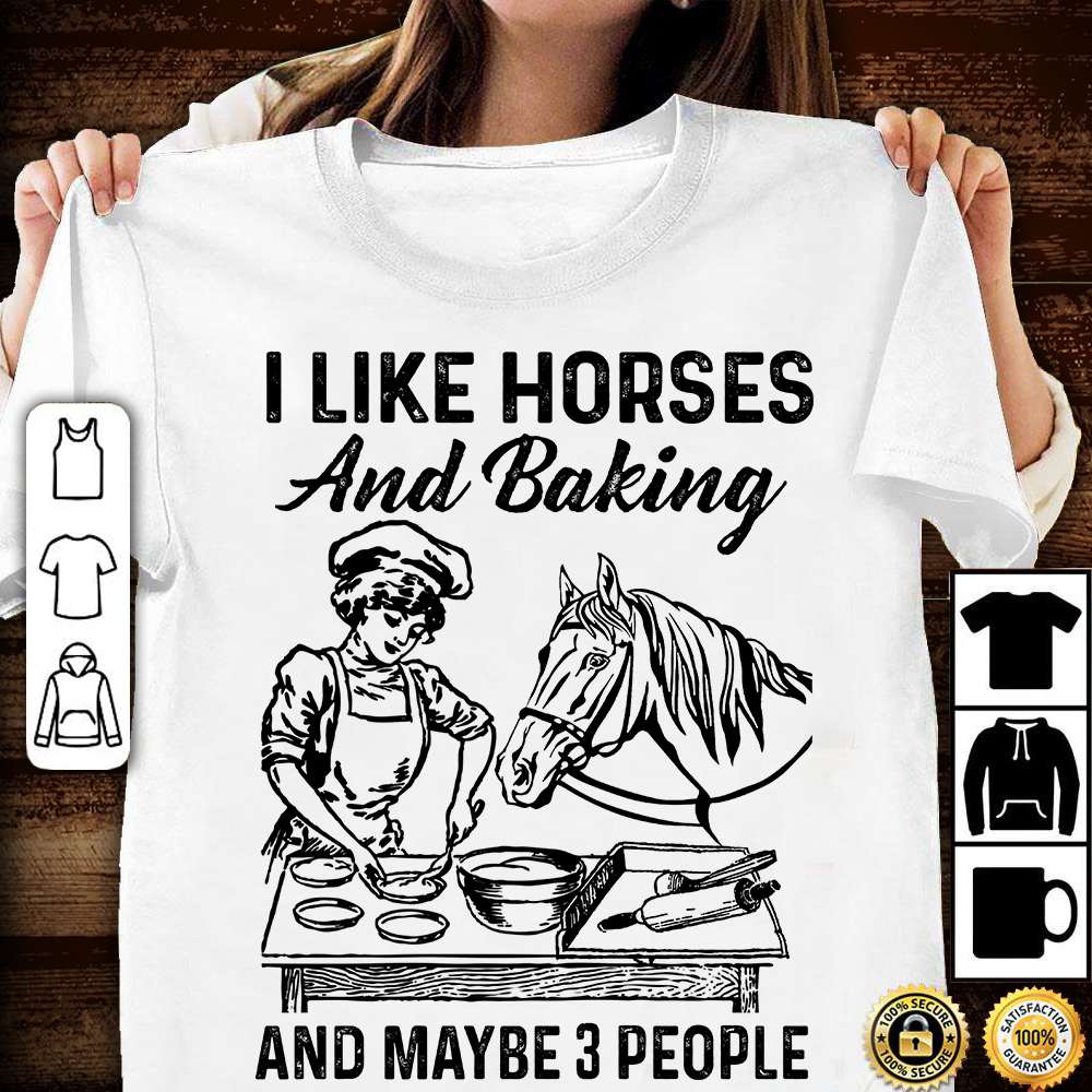 Baking Horse - I like horses and baking and maybe 3 people