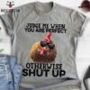 Funny Chicken With Glasses - Judge me when you are perfect otherwise shut up