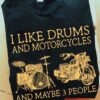 Drums Motocycles - I like drums and motocycles and maybe 3 people