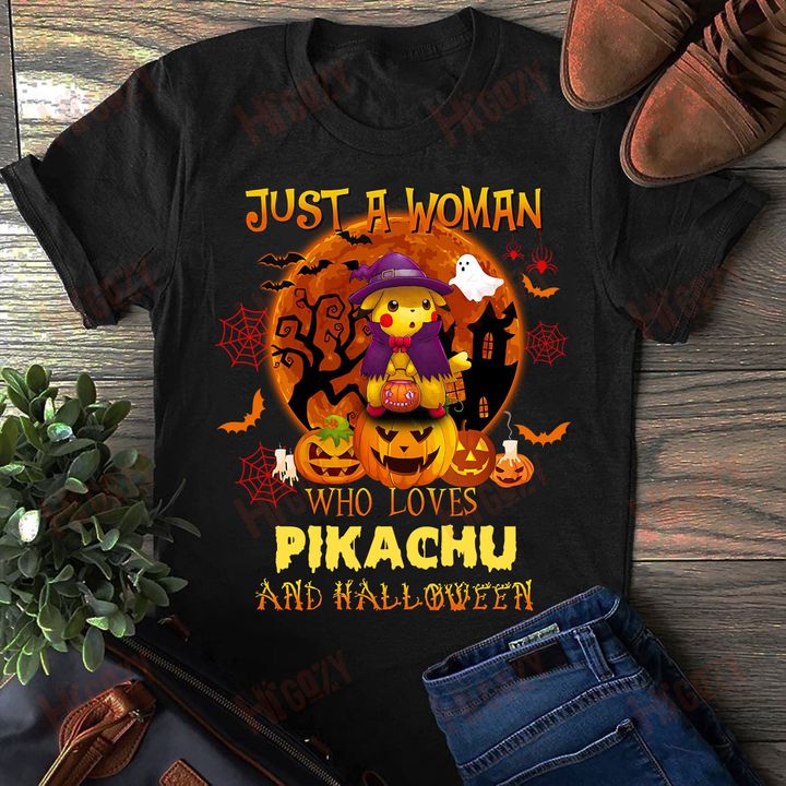 Witch Pikachu, Halloween Costume - Just a woman who loves pikachu and halloween