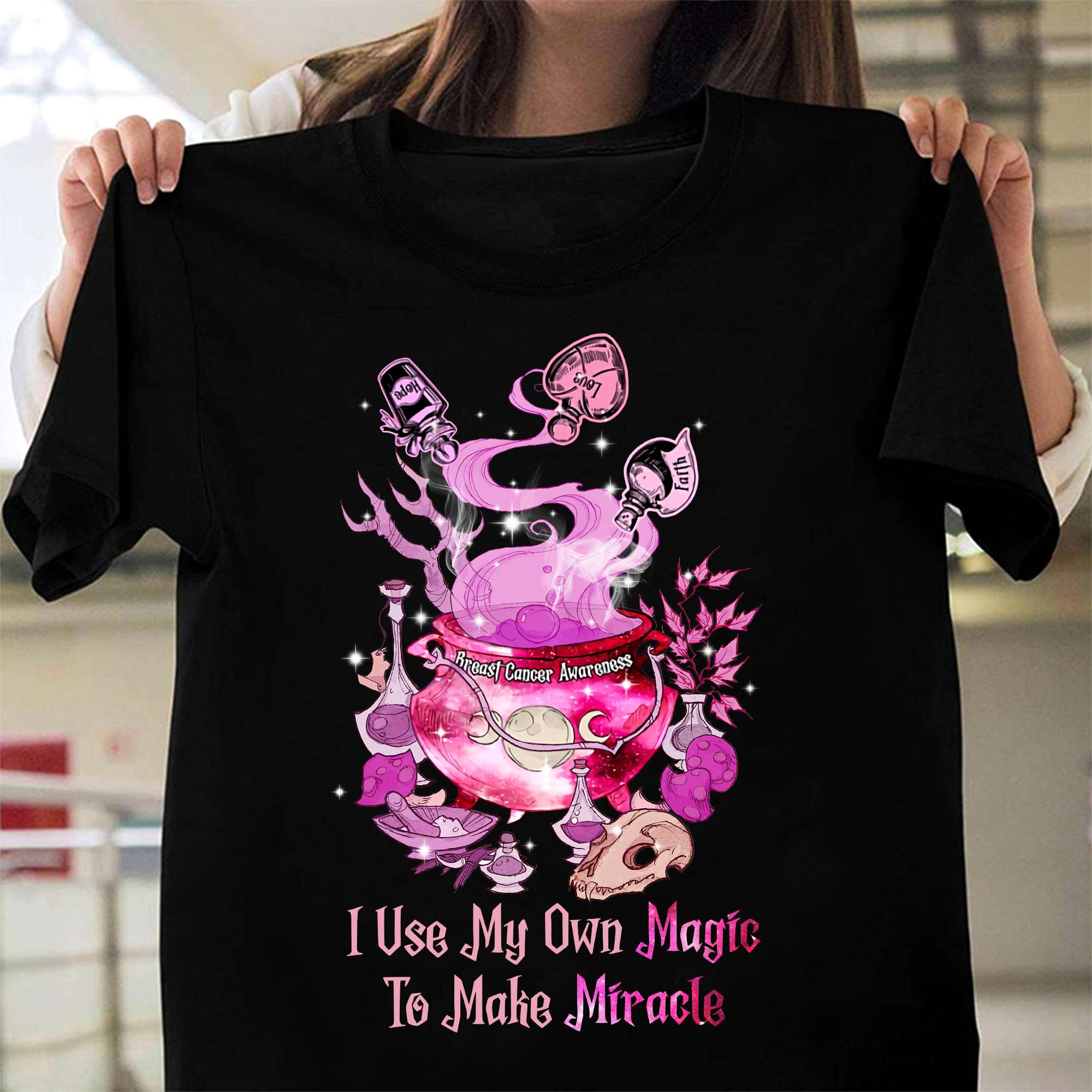 Breast Cancer Magic Pot - Breast cancer awareness i use my own magic to make miracle