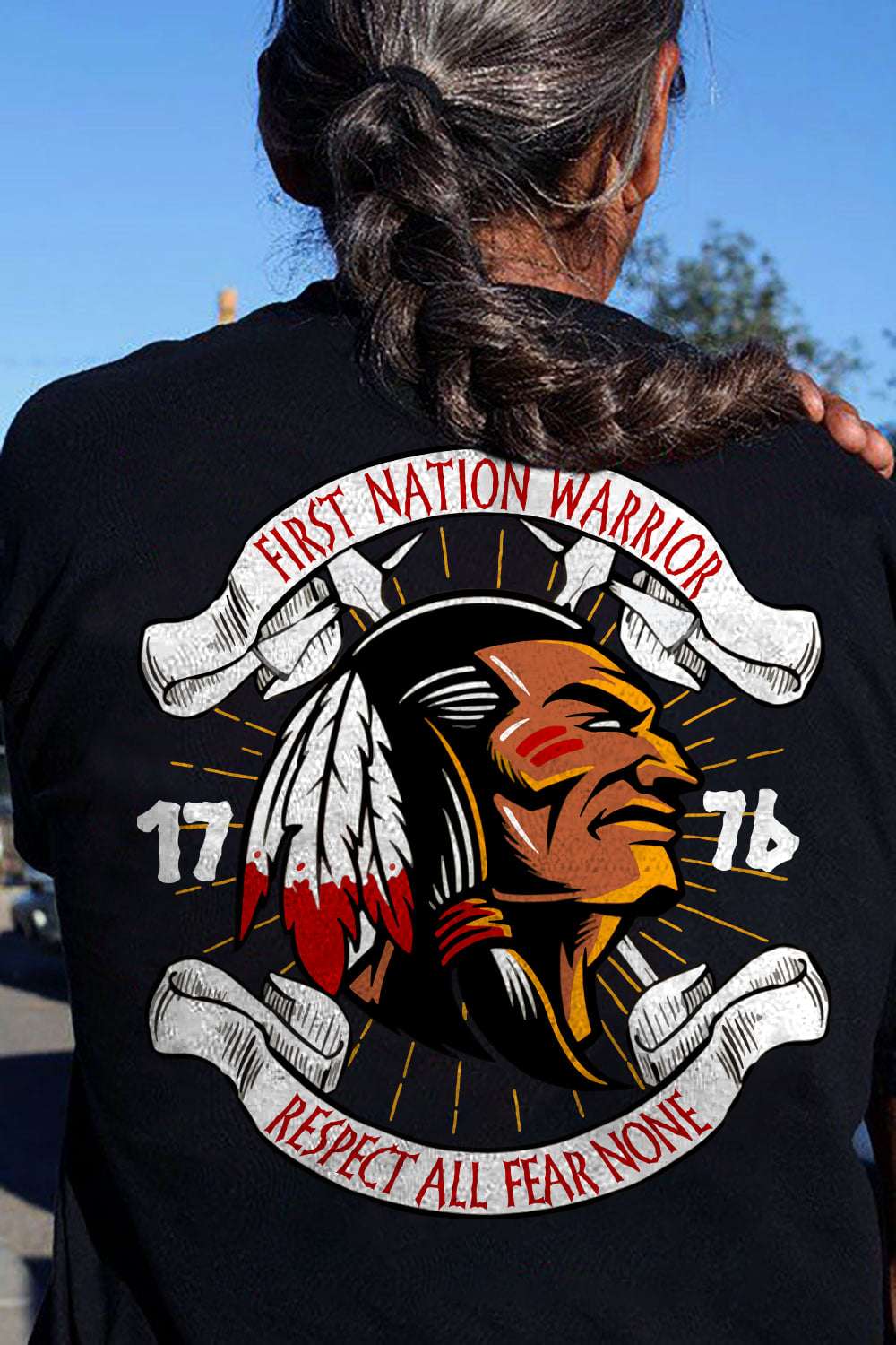 Native Warrior - First nation warrior respect all fear none