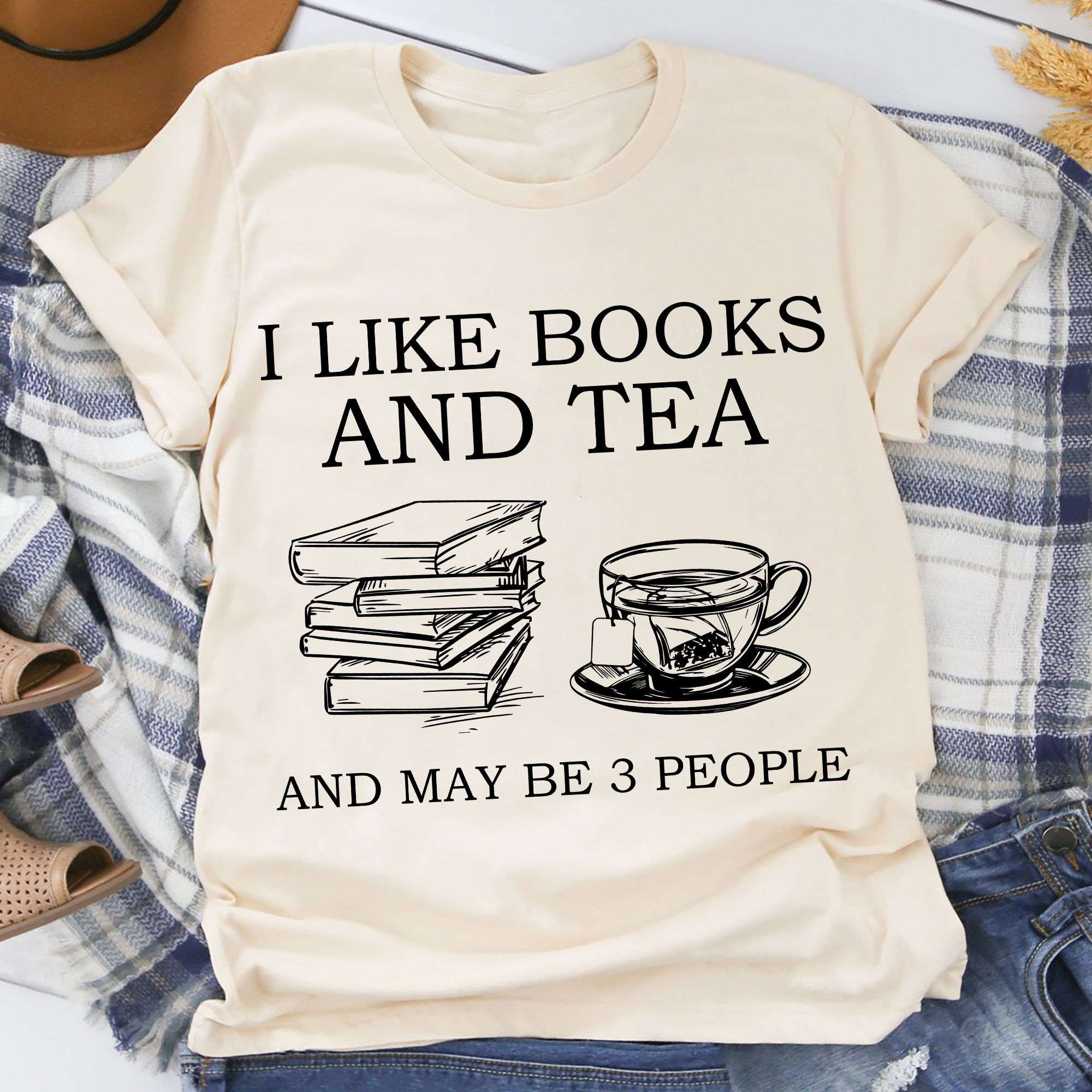 Tea Book, Back To School - I like books and tea and maybe 3 people