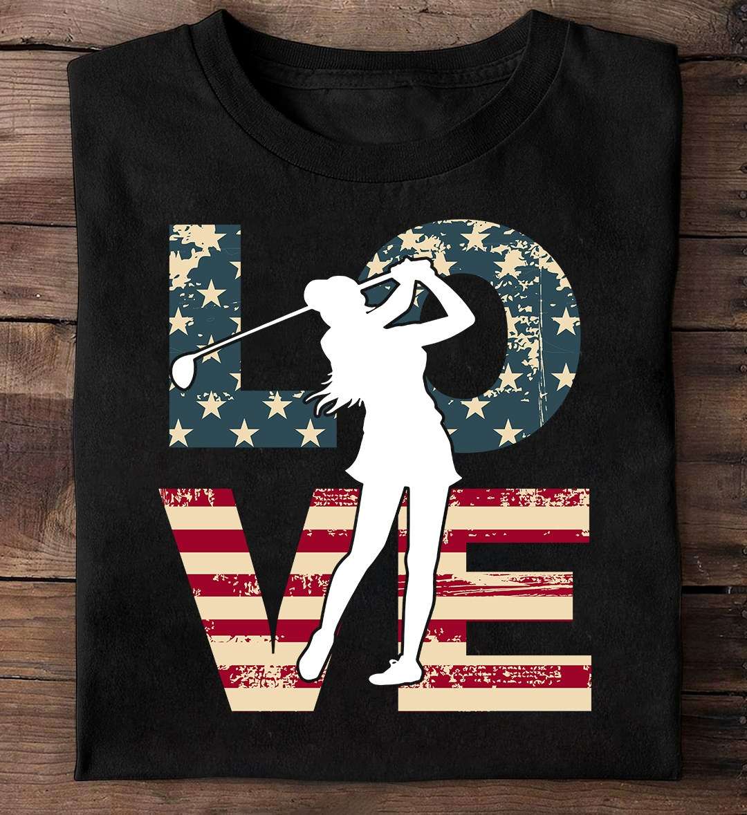 America Golf Girl - Love