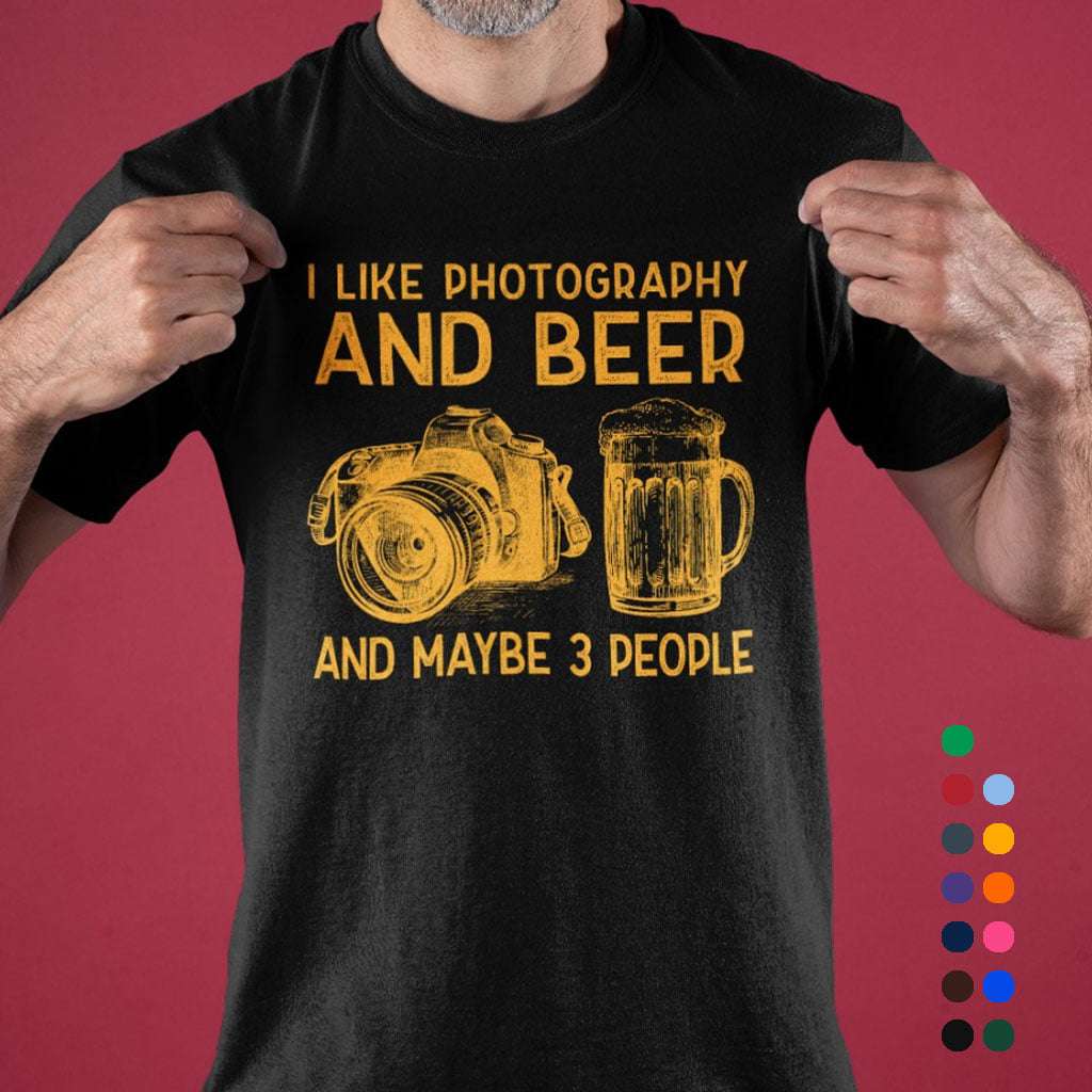 Photography Beer - I like photography and beer and maybe 3 people