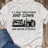 Cows Tractors - I like tractors and cows and maybe 3 people