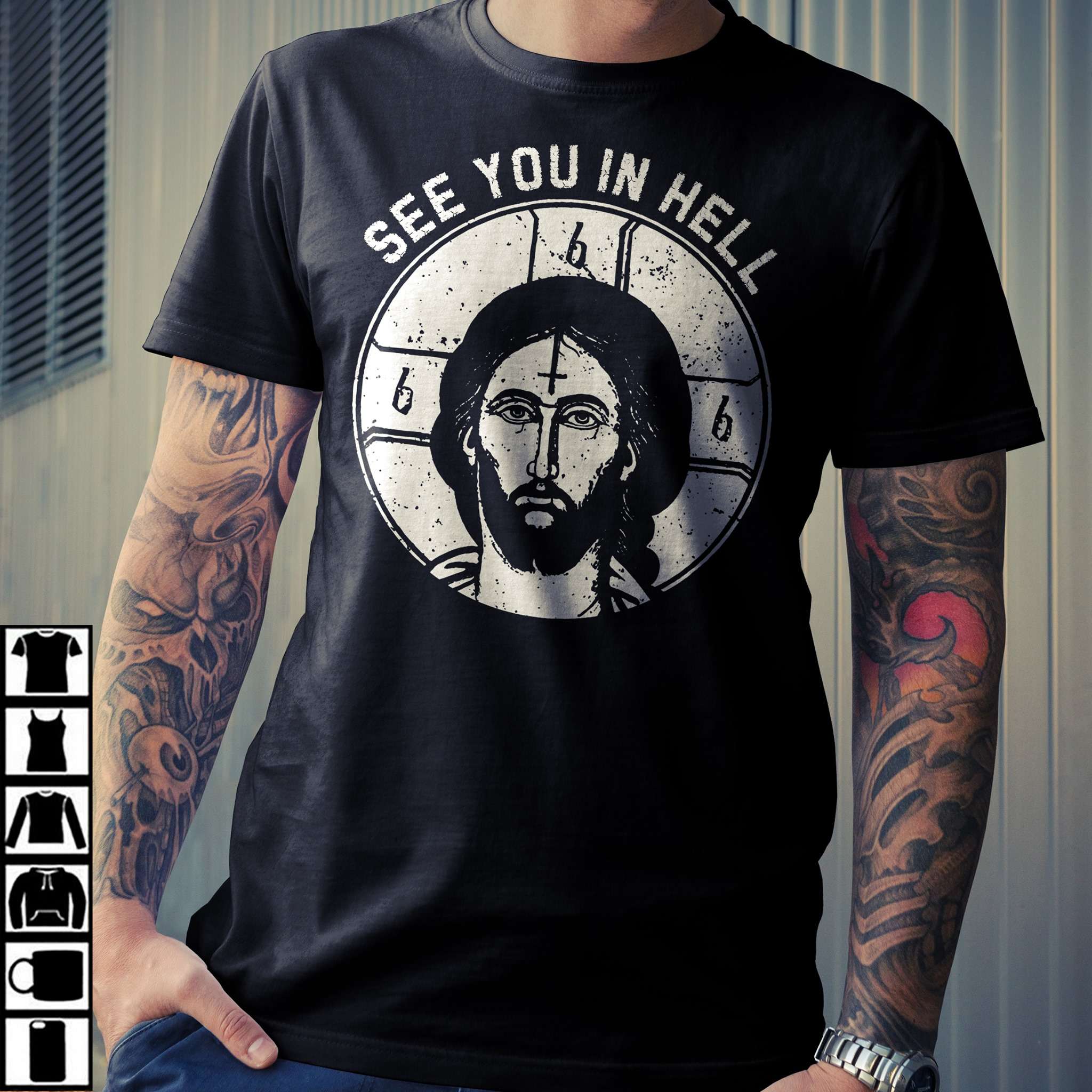 God Tees Gift - See you in hell