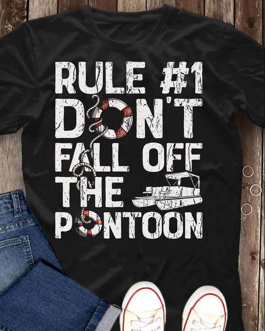 Love Pontoon - Rule don't fall off the pontoon