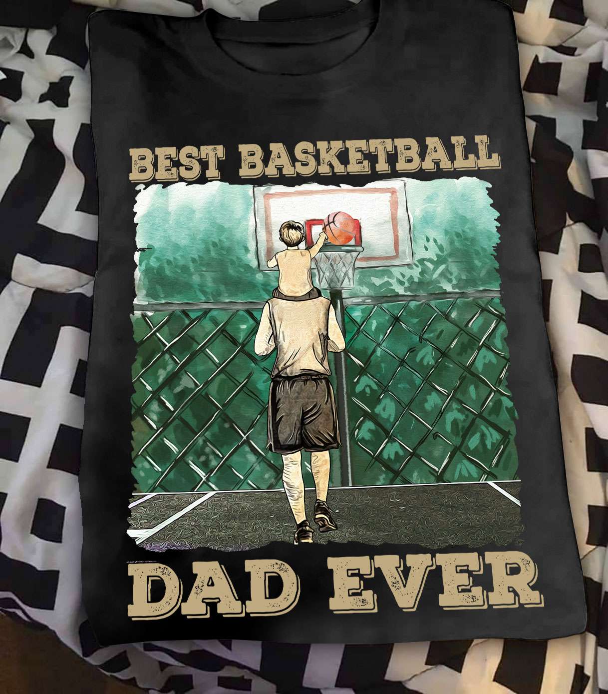 Basketball Dad Son - Best basketball dad ever