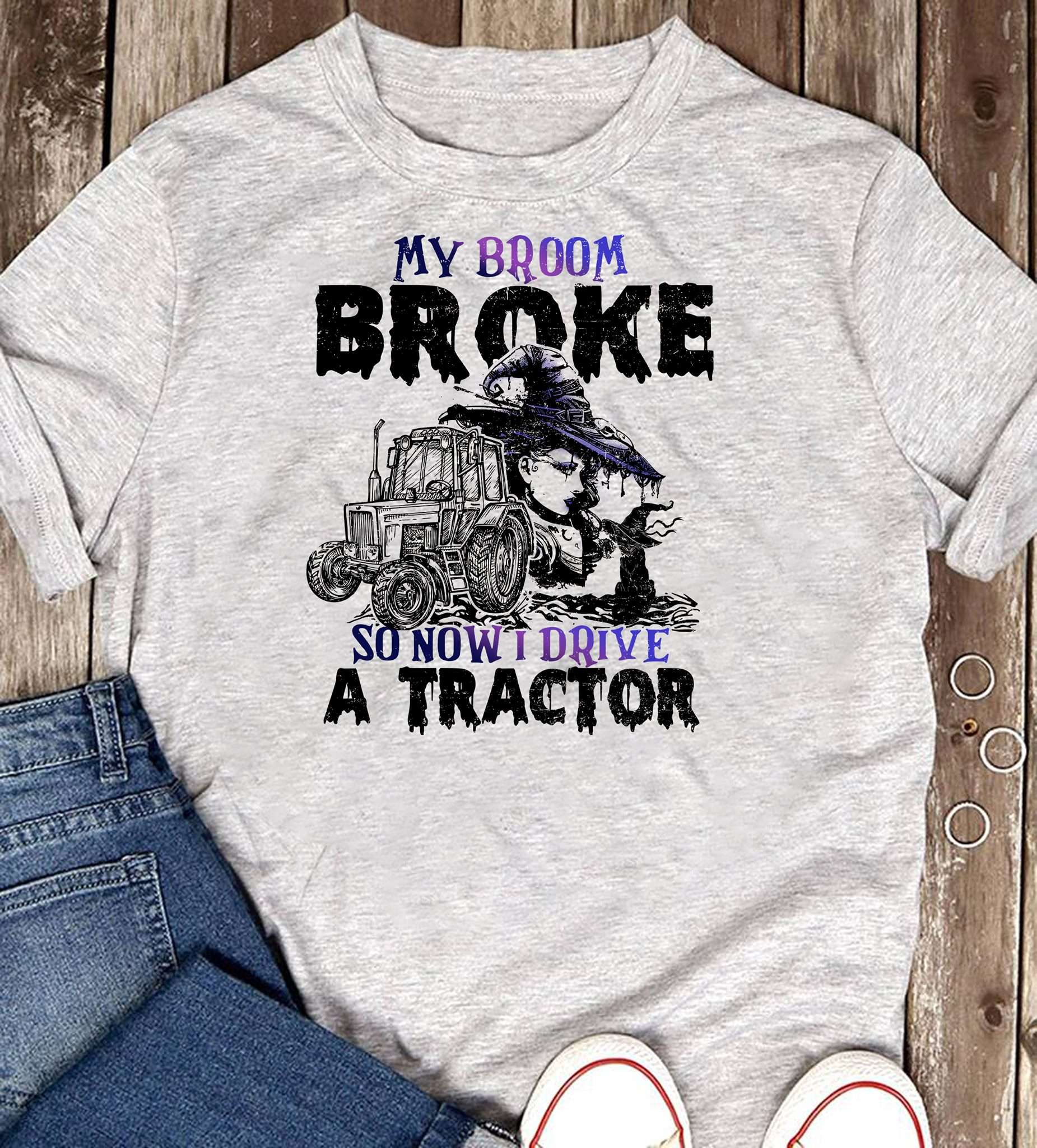Witch Tractor - My broom broke so now i drive a tractor