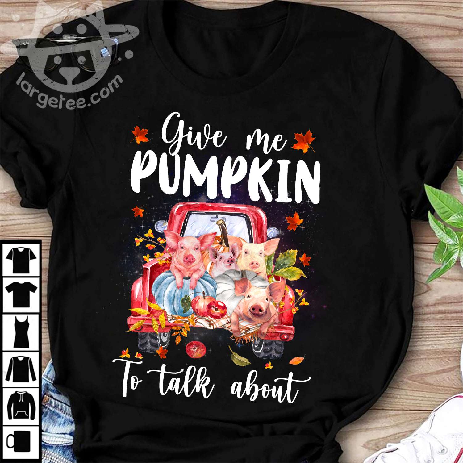 Pig Pumpkin - Give me pumpkin to talk about