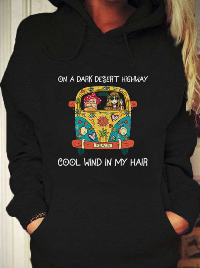 The Hippie Van Cat Girl - On a dark desert highway cool wind in my hair