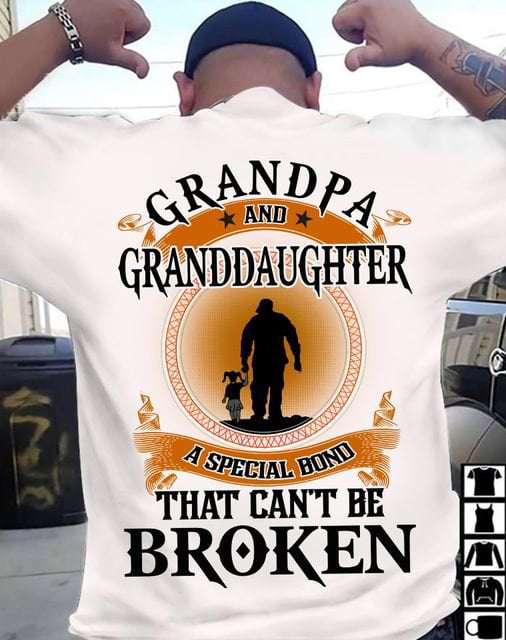 Grandpa anf granddaughter a special bond that can't be broken