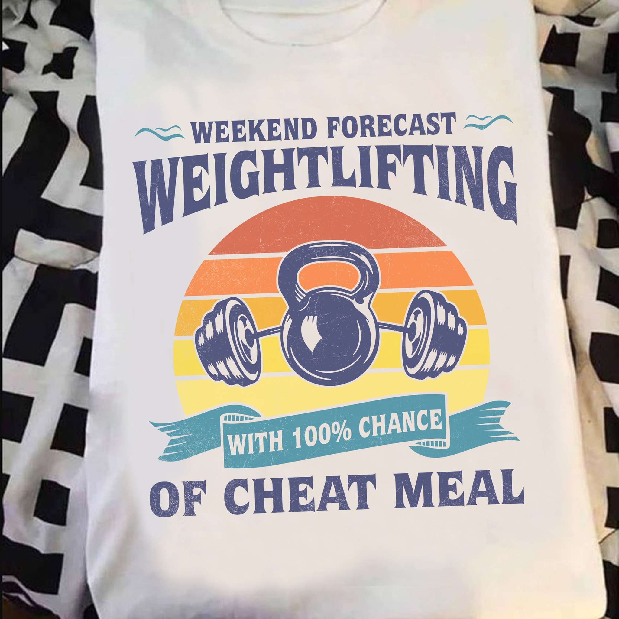 Gym Equipment - Weekend forecast weightlighting with 100% chance of cheat meal