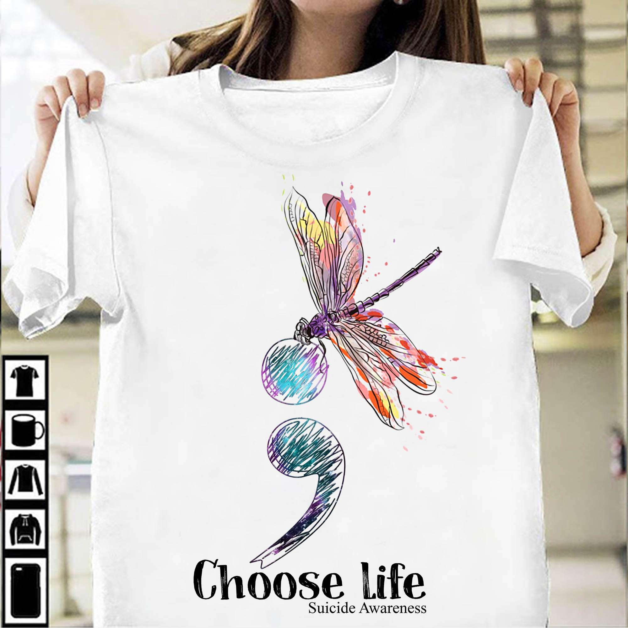 Suicide Dragonfly - Choose life suicide awareness
