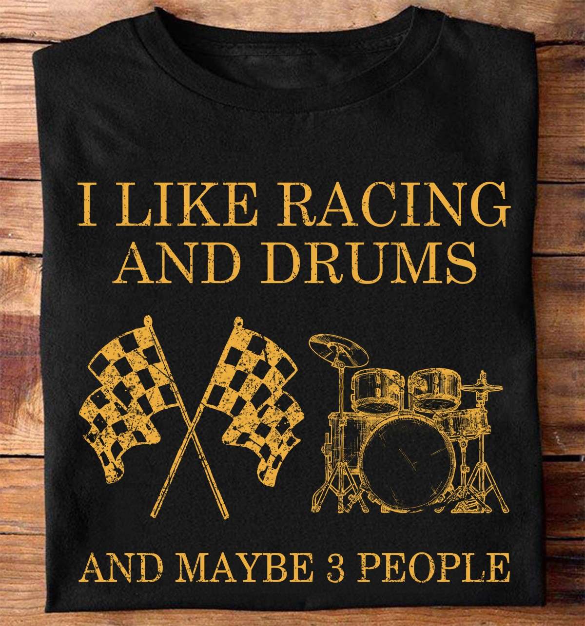 Racing Flag Drums - I like racing and drums and maybe 3 people