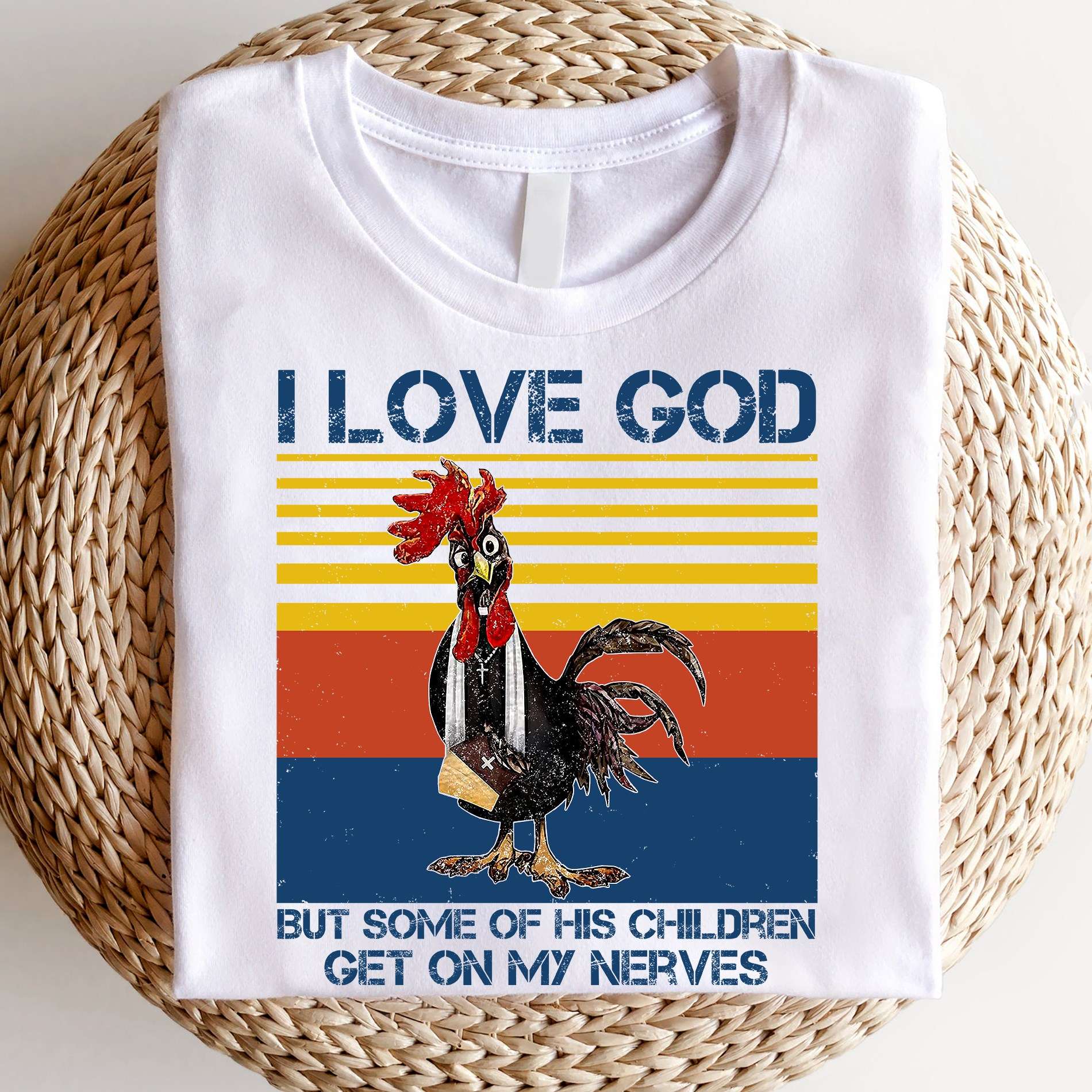 Injured Chicken - I love god but some of his children get on my nerves