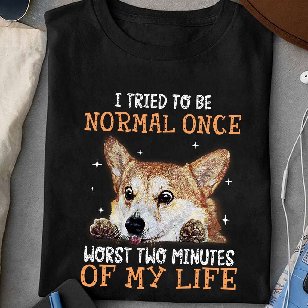 Corgi Dog - I tried to be normal once worst two minutes of my life