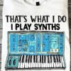 Synths Player - That's what i do i play synths and i forget things