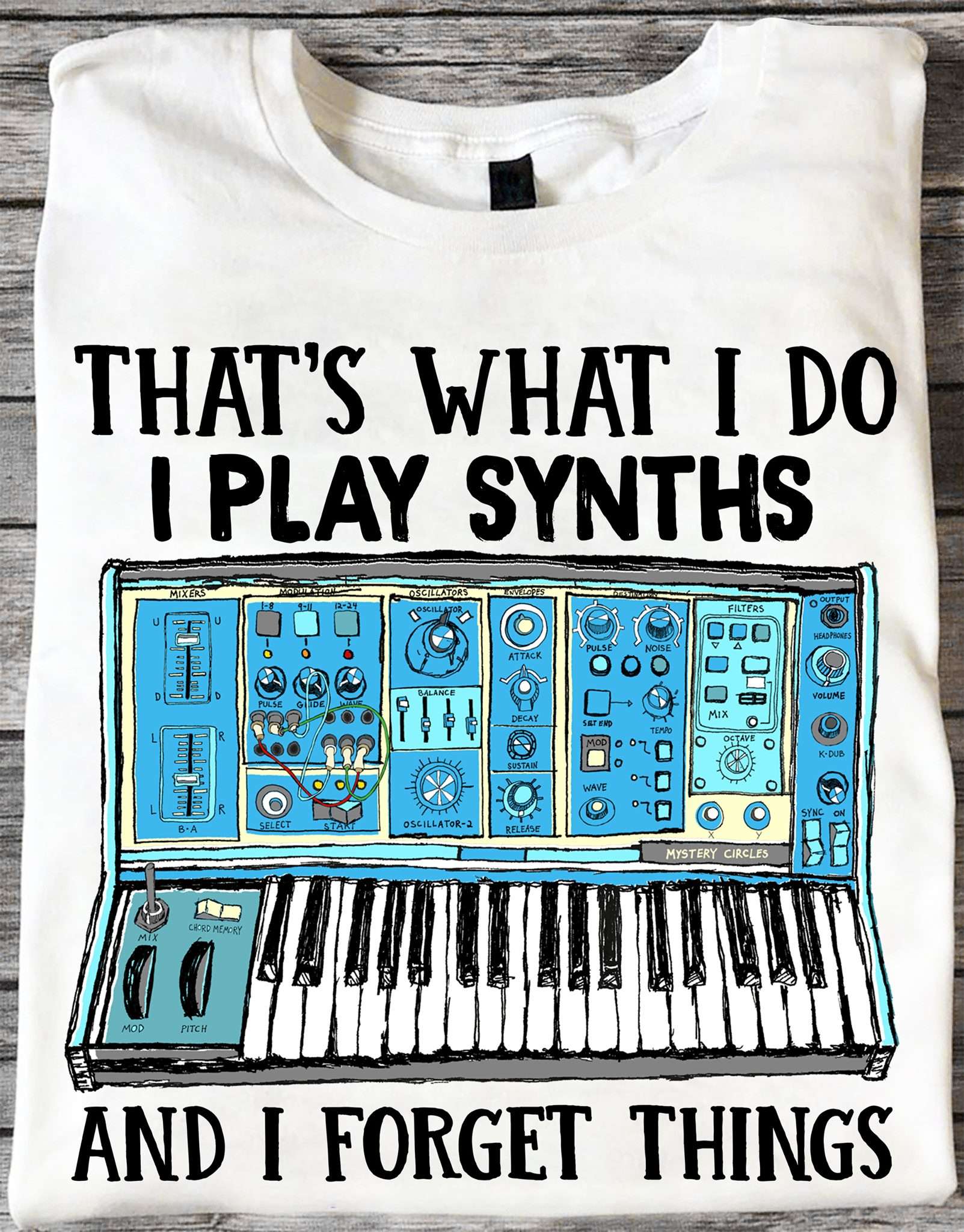 Synths Player - That's what i do i play synths and i forget things