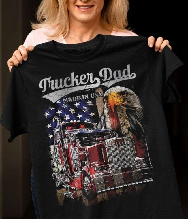 America Eagle Truck - Trucker dad made in USA