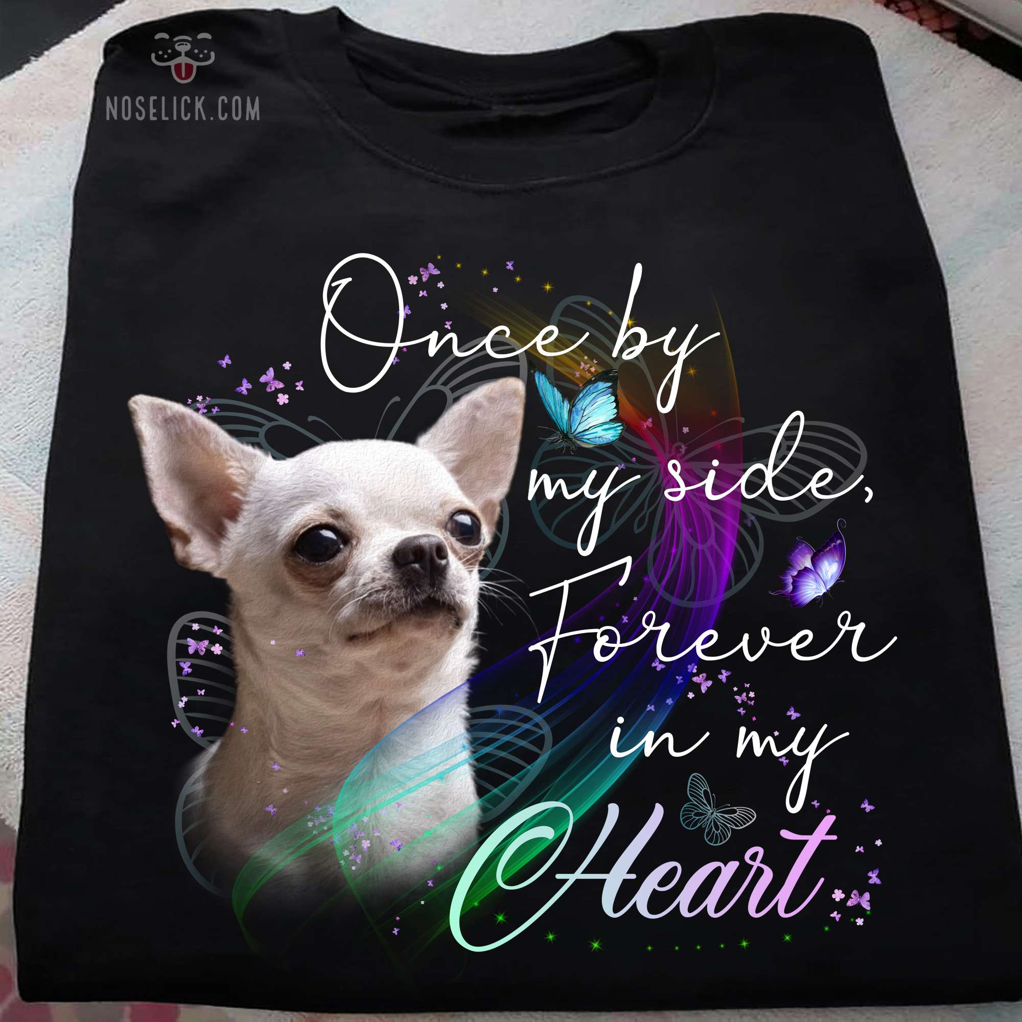 Chihuahua Butterfly - Once by my side forever in my heart