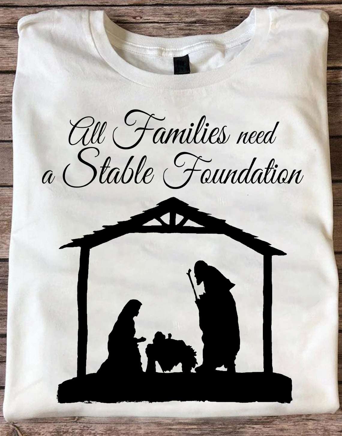 All families need stable foundation