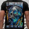 Lineman Skull - Lineman not for the weak