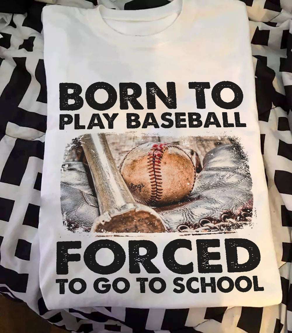 Born to play baseball forced to go to school - Baseball the passion