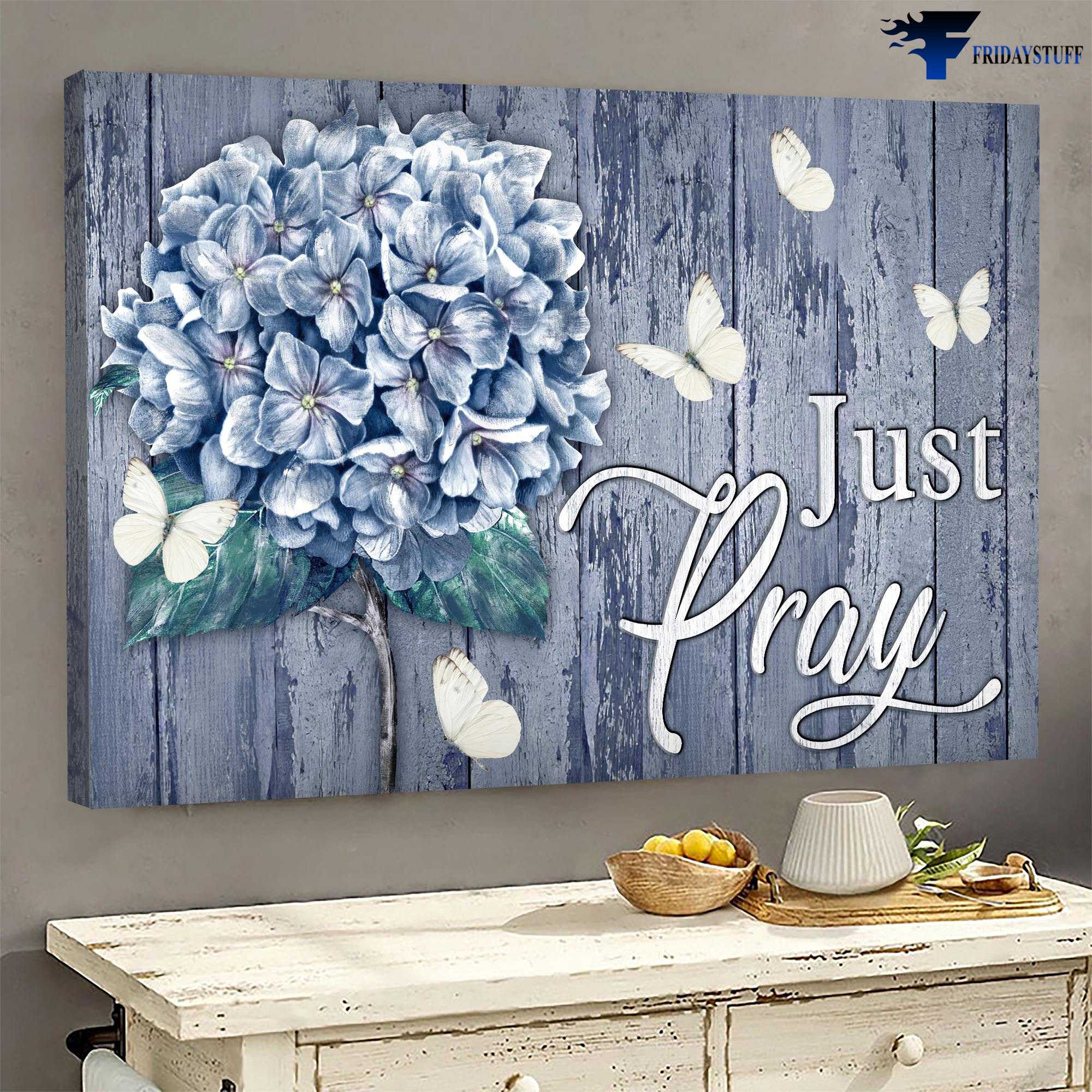 Butterfly Flower - Just Play, Butterfly And Flower Canvas