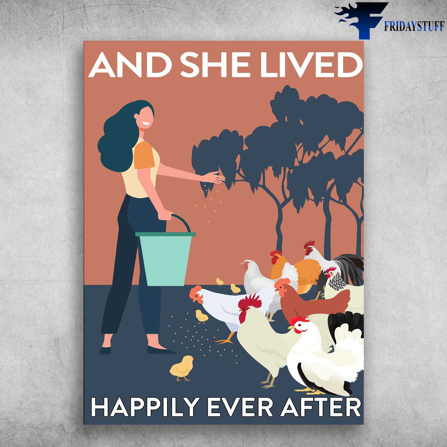 Chicken Breeding - And She Lived, Happily Ever After, Farm Chicken