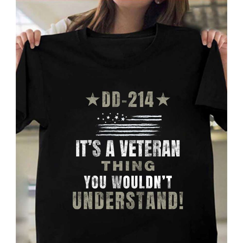DD-214 It's a veteran thing you wouldn't understand - America veteran, America veteran shoes