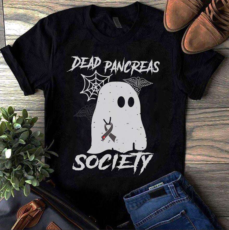 Dead pancreas society - Diabetes awareness, white ghost