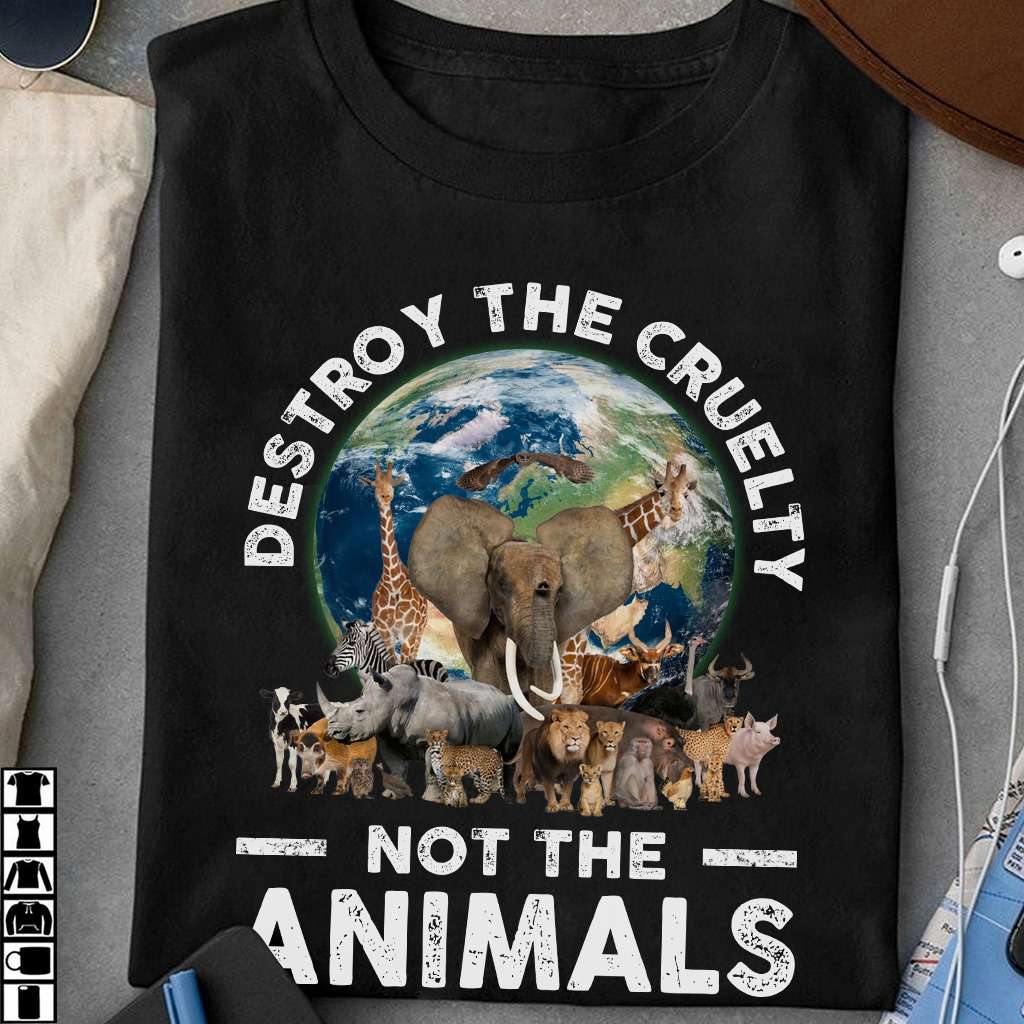 Destroy the cruelty not the animals - Animal rescue, Animal on earth