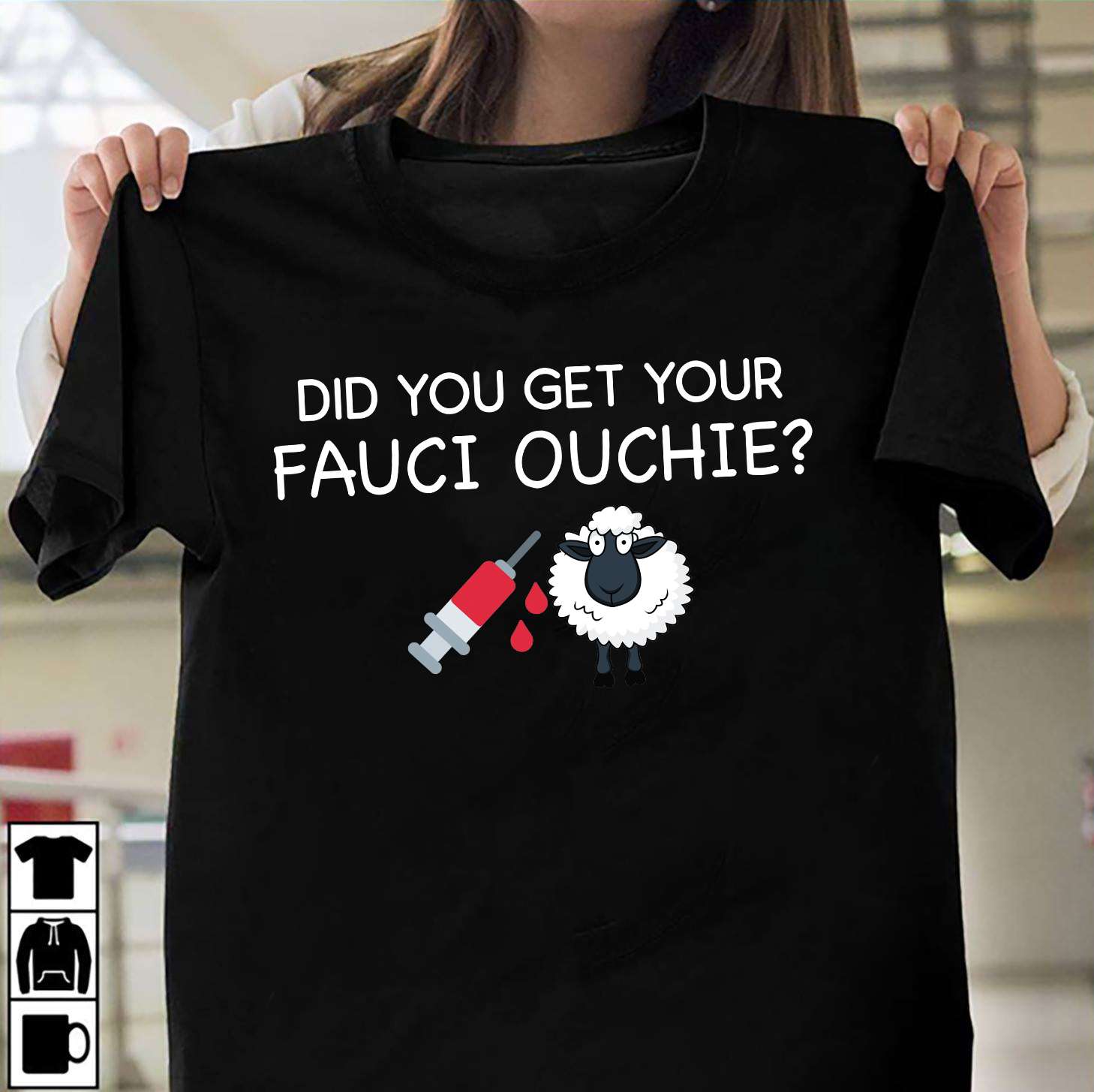 Did you get your fauci ouchie - Vaccinated sheep