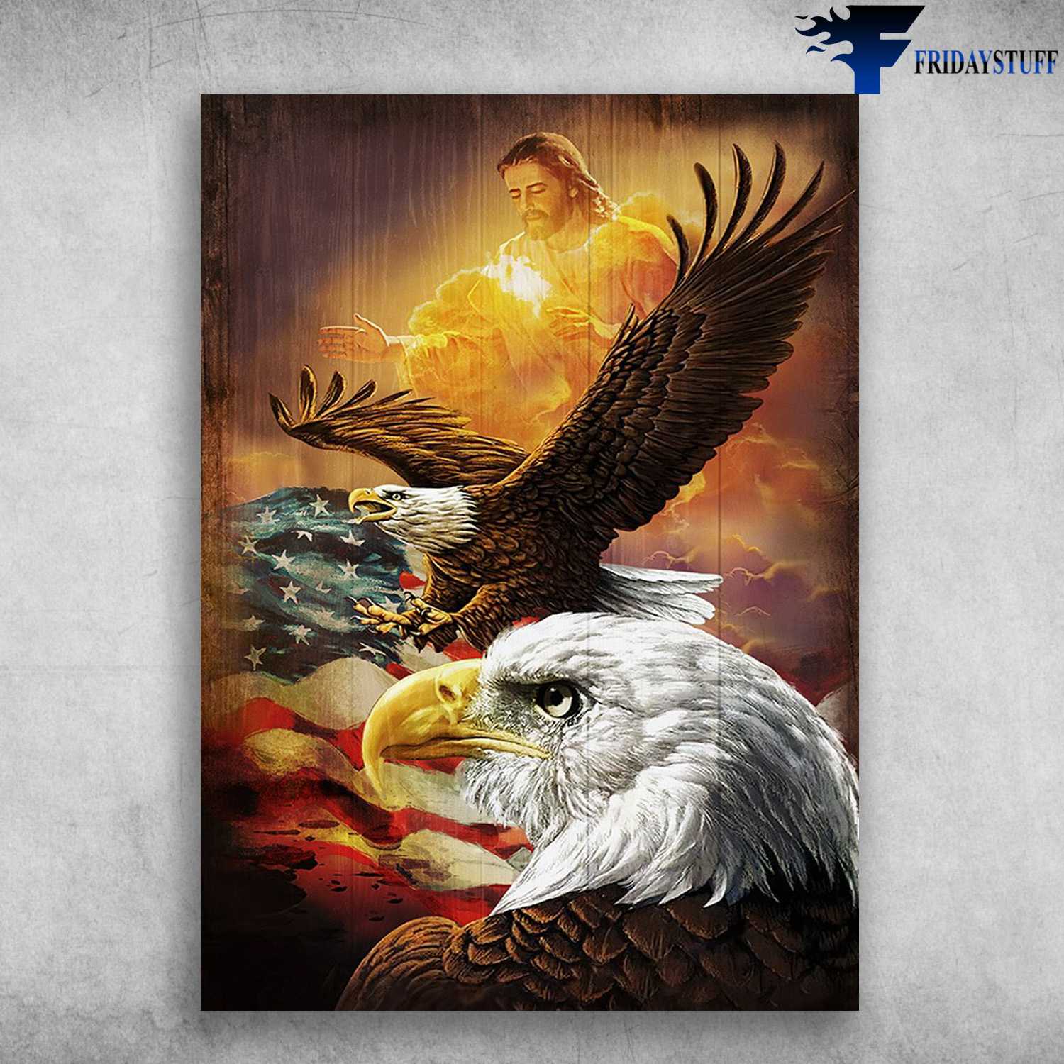 Eagle America - God Always Beside You, Jesus American Lover