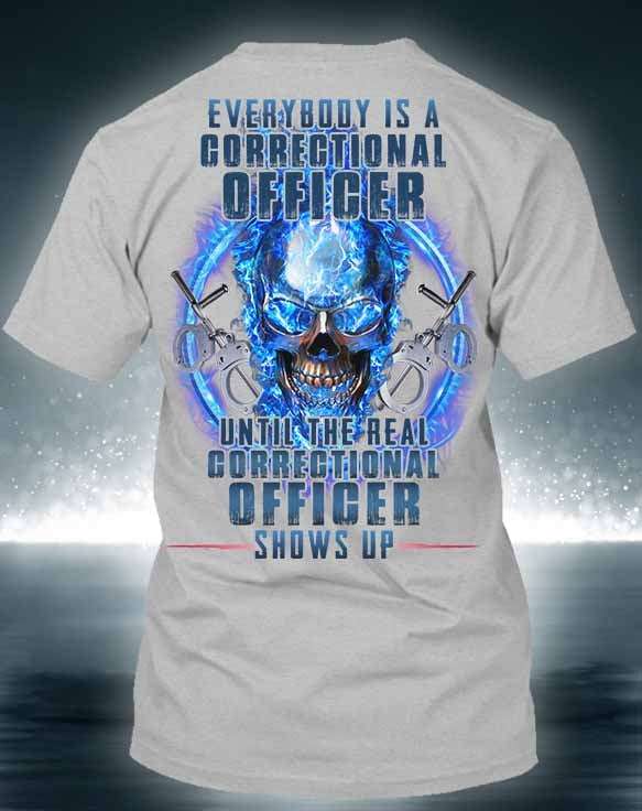 Everybody is a conrectional officer until the real correctional officer shows up - Evil skull officer