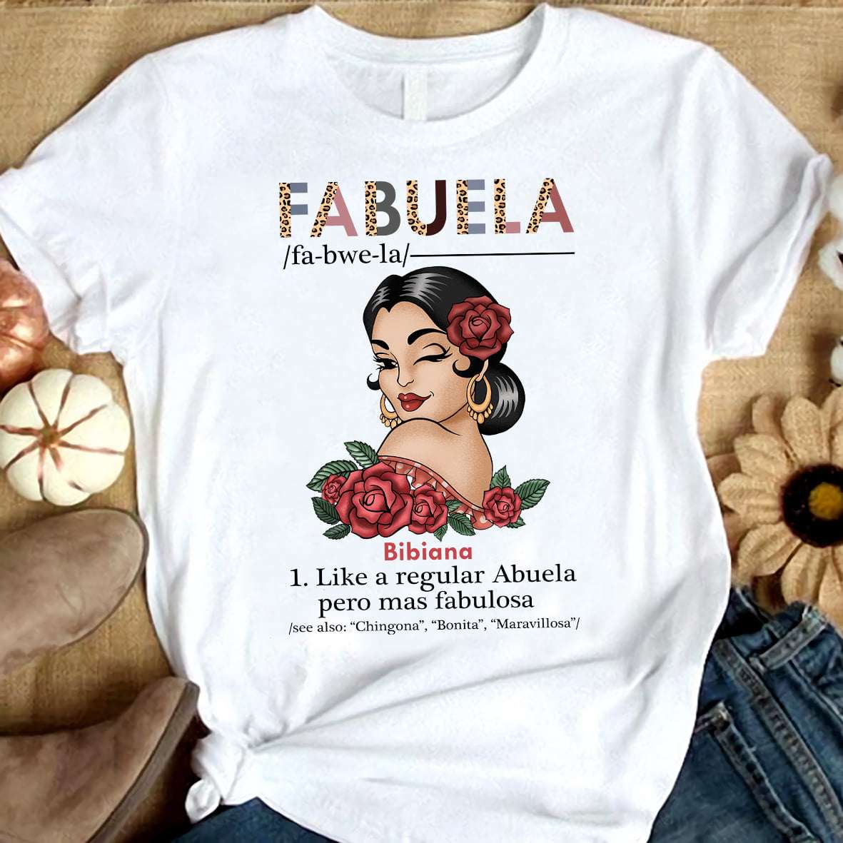 Fabuela bibiana like a regular Abuela - Mexican woman